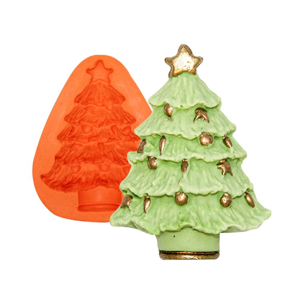 Molde de Silicone árvore de Natal