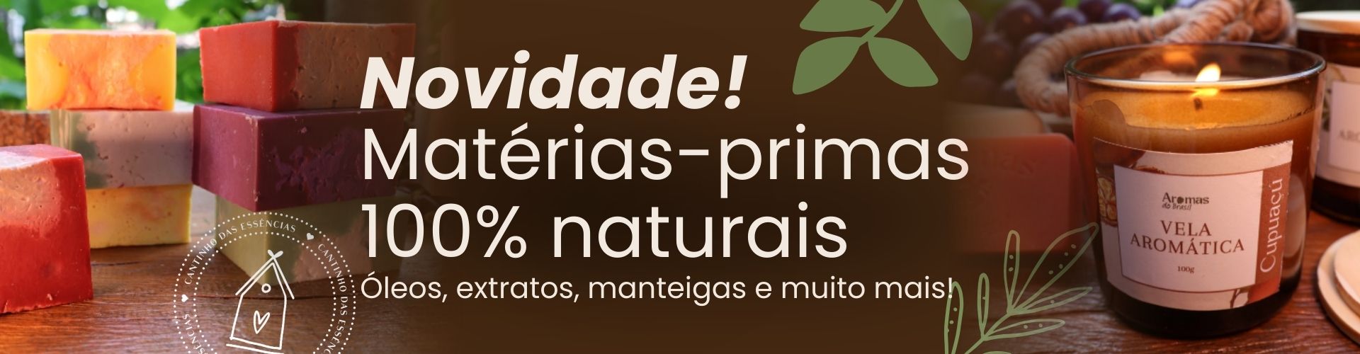 MATÉRIAS PRIMAS AROMAS DO BRASIL