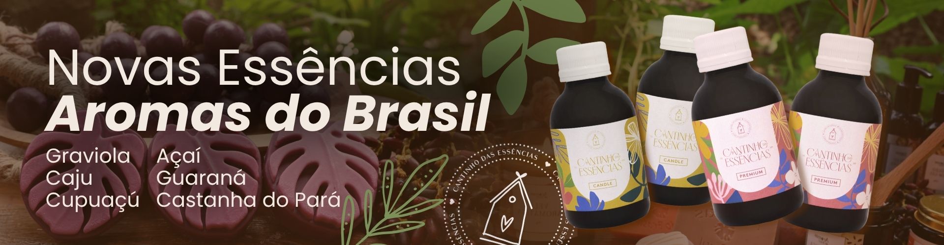 ESSÊNCIAS AROMAS DO BRASIL