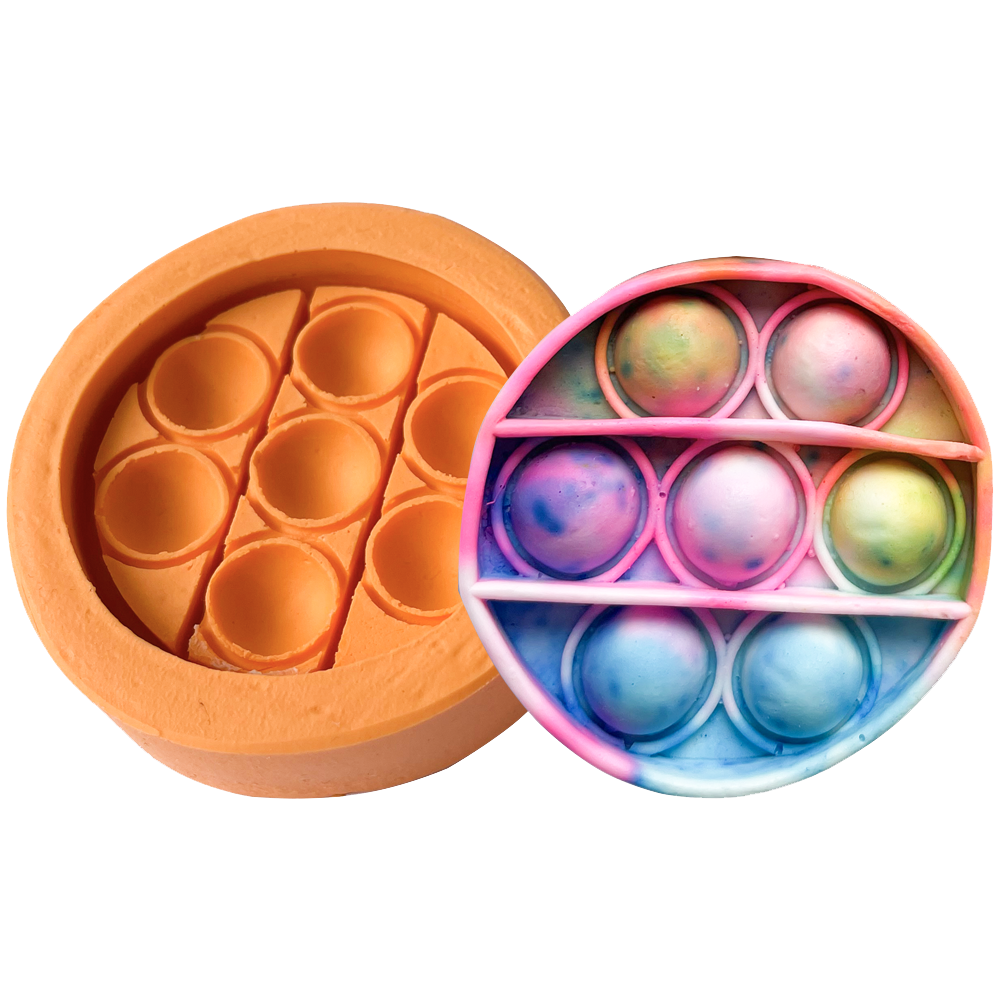 Molde De Silicone Pop It