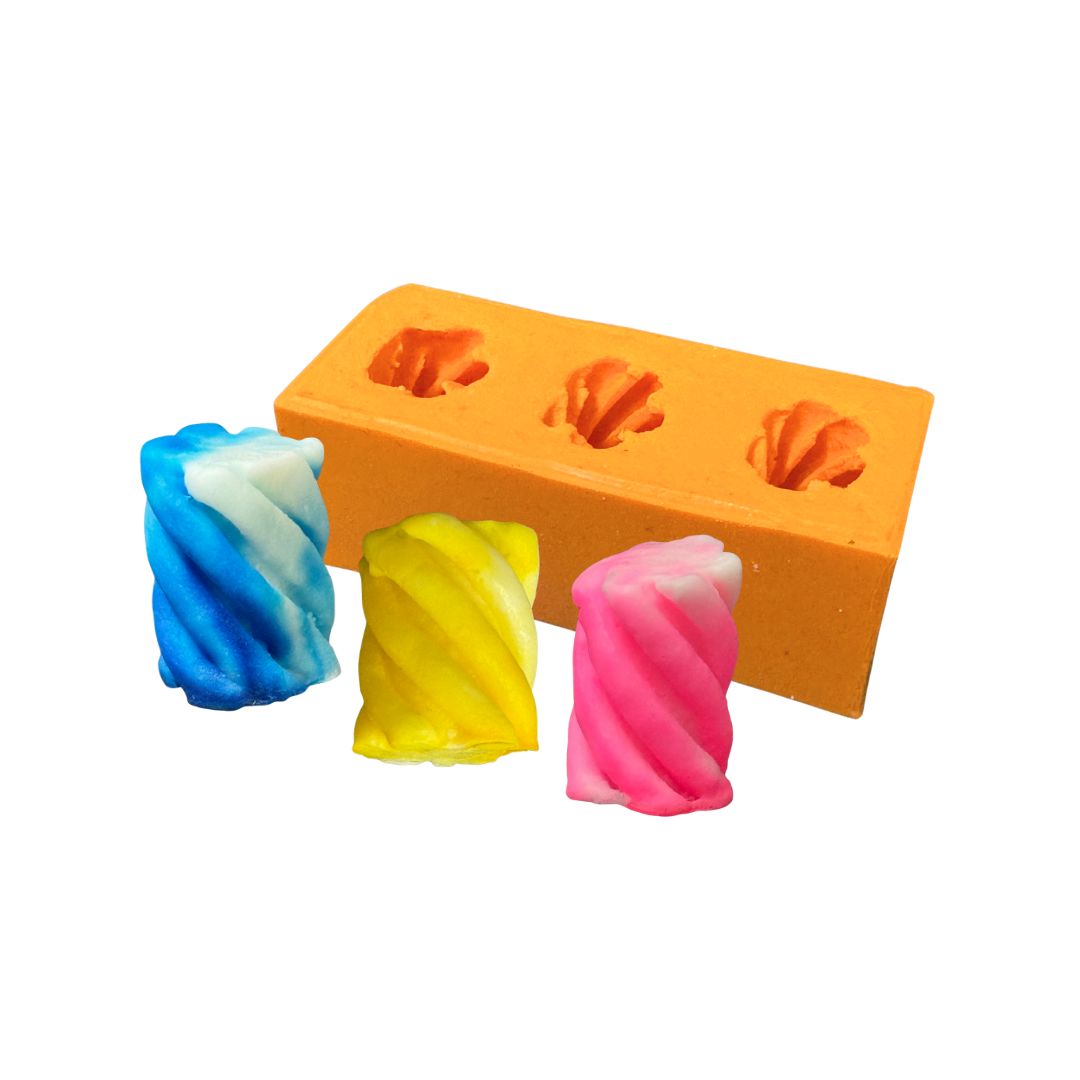 Molde De Silicone Marshmallow 03 Cavidades