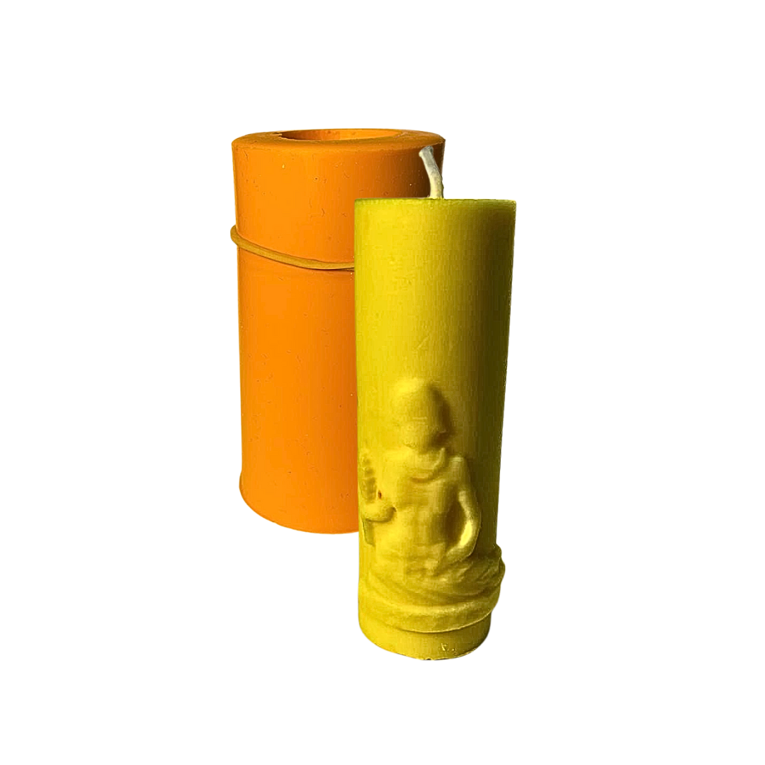 Molde De Silicone Mini Vela Orixá Oxum
