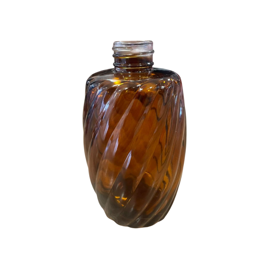 Vidro Ondulado Ambar 250ml R28/410mm