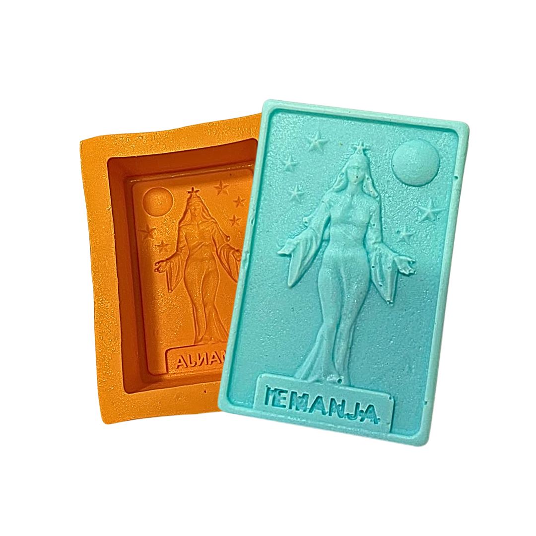 Molde De Silicone P/ Sabonete Orixá Iemanjá