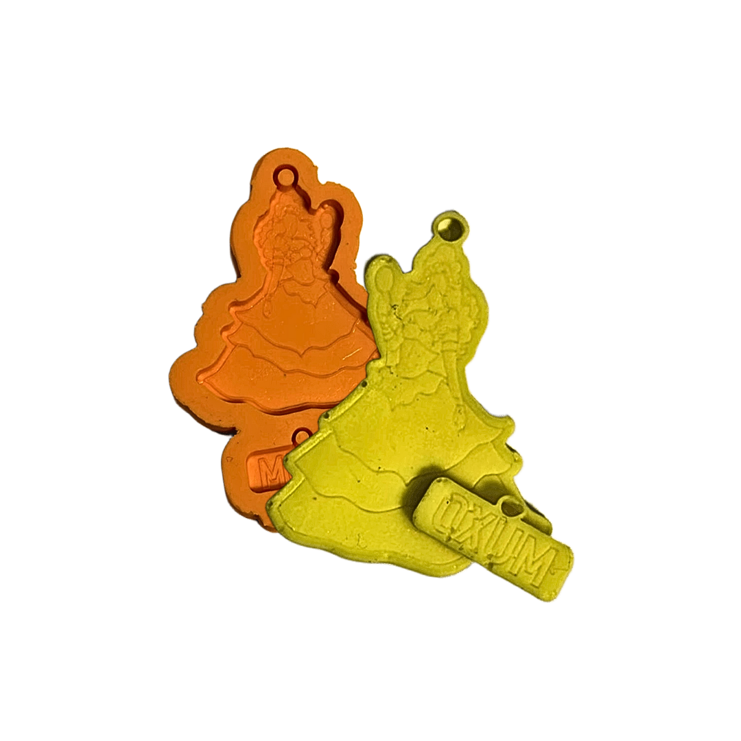 Molde De Silicone Mini Orixá Oxum