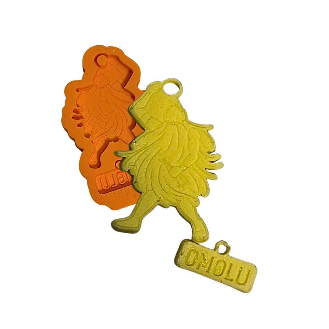 Molde De Silicone Mini Orixá Omolu