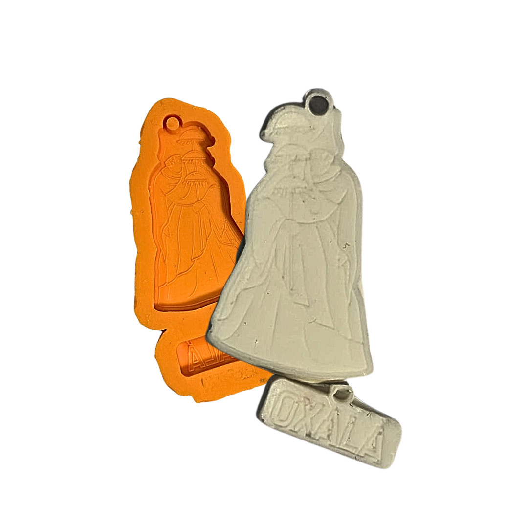 Molde De Silicone Mini Orixá Oxalá