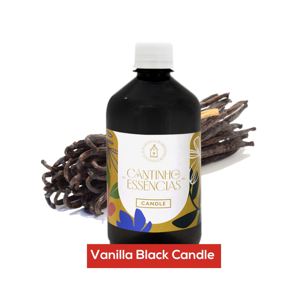 Essência Vanilla Black Candle 500g
