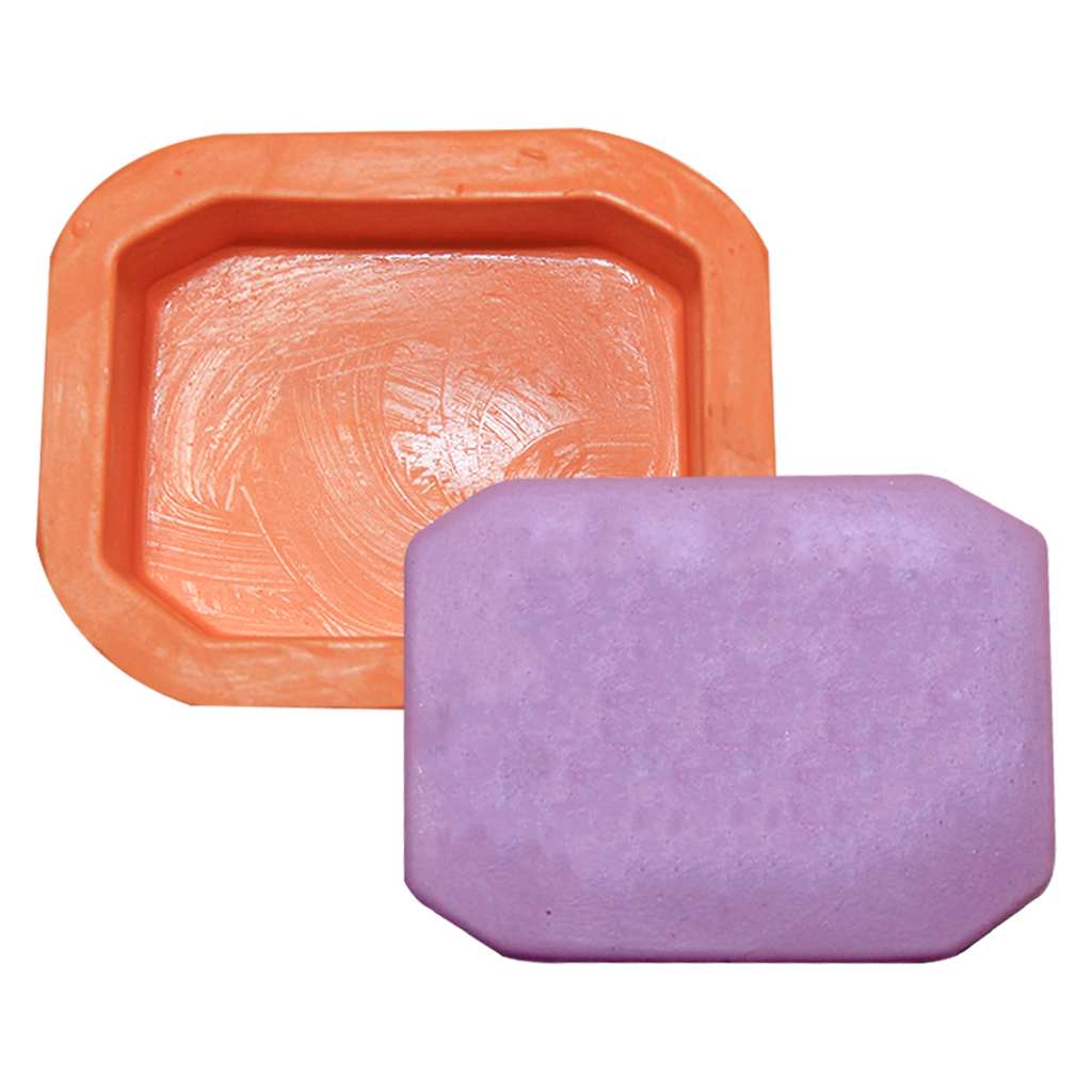Molde de Silicone Sabonete Retangular