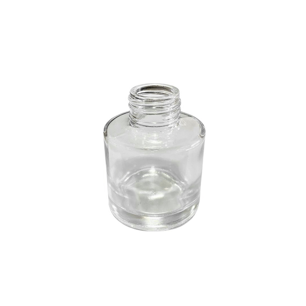Vidro Redondo Incolor 60ml Rosca 28/410mm