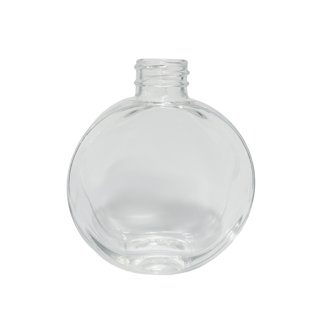 Vidro Mini Jolie Incolor 160ml Rosca 28mm