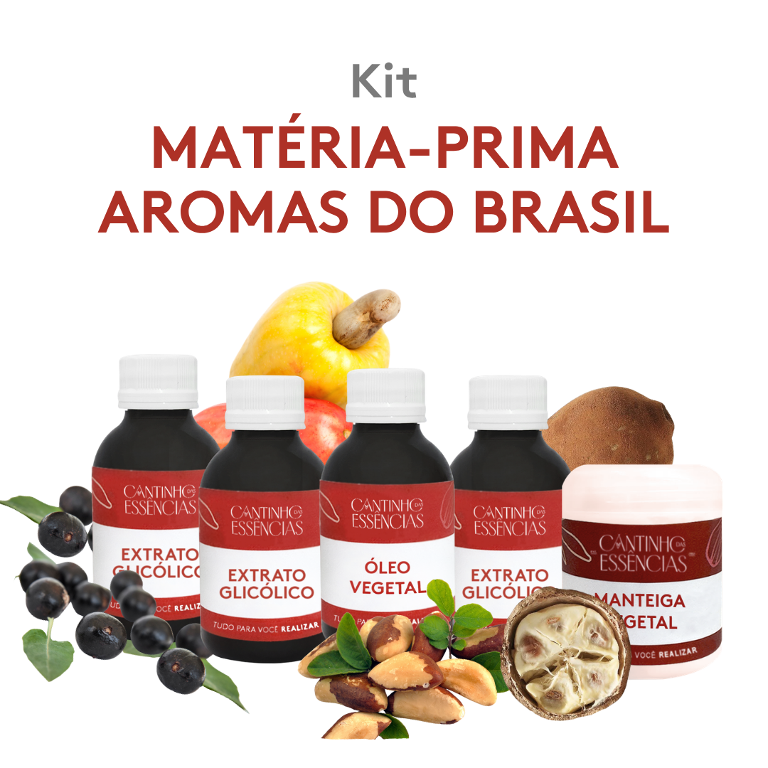 Kit De Materias Primas Aromas Do Brasil