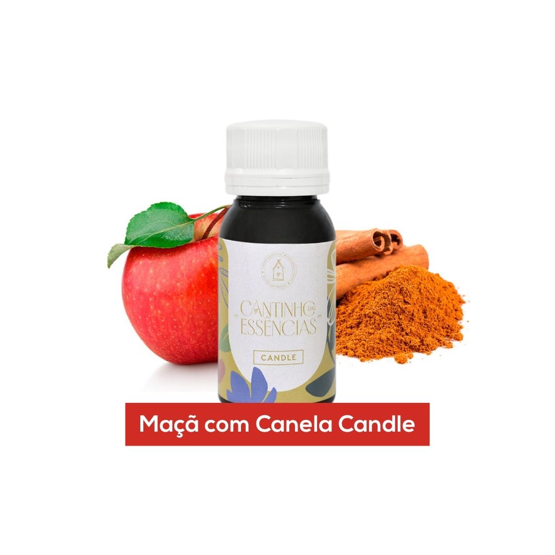 Essência Maçã Com Canela Candle 30g
