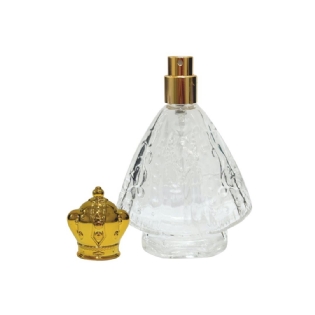 Vidro Nossa Senhora Com Tampa Coroa 65ml