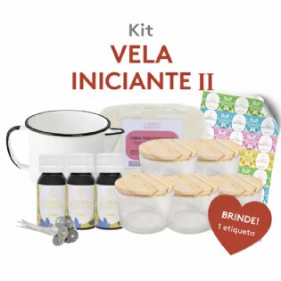 Kit Fabricação Vela Iniciante II