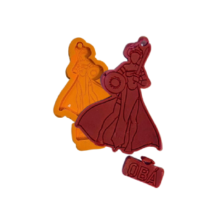 Molde De Silicone Mini Orixá Obá