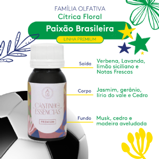 Essência Paixão Brasileira 30g