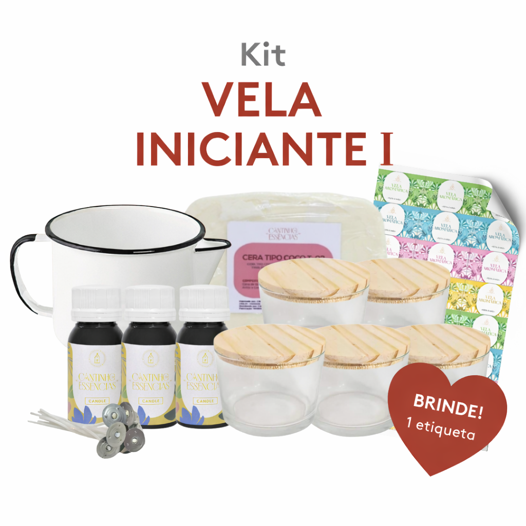 Kit Fabricação Vela Iniciante I
