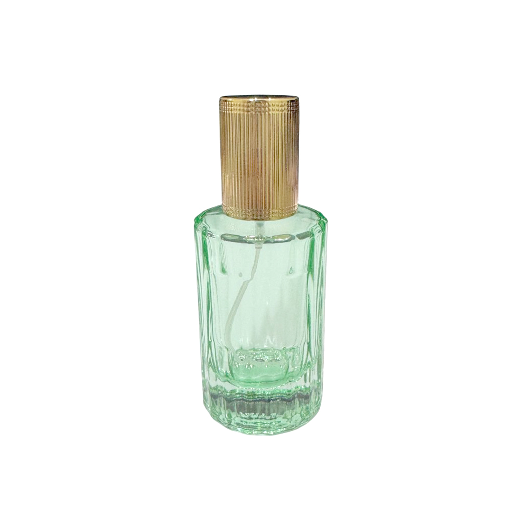 Vidro Sweet Verde 30ml Com Sobretampa Ouro