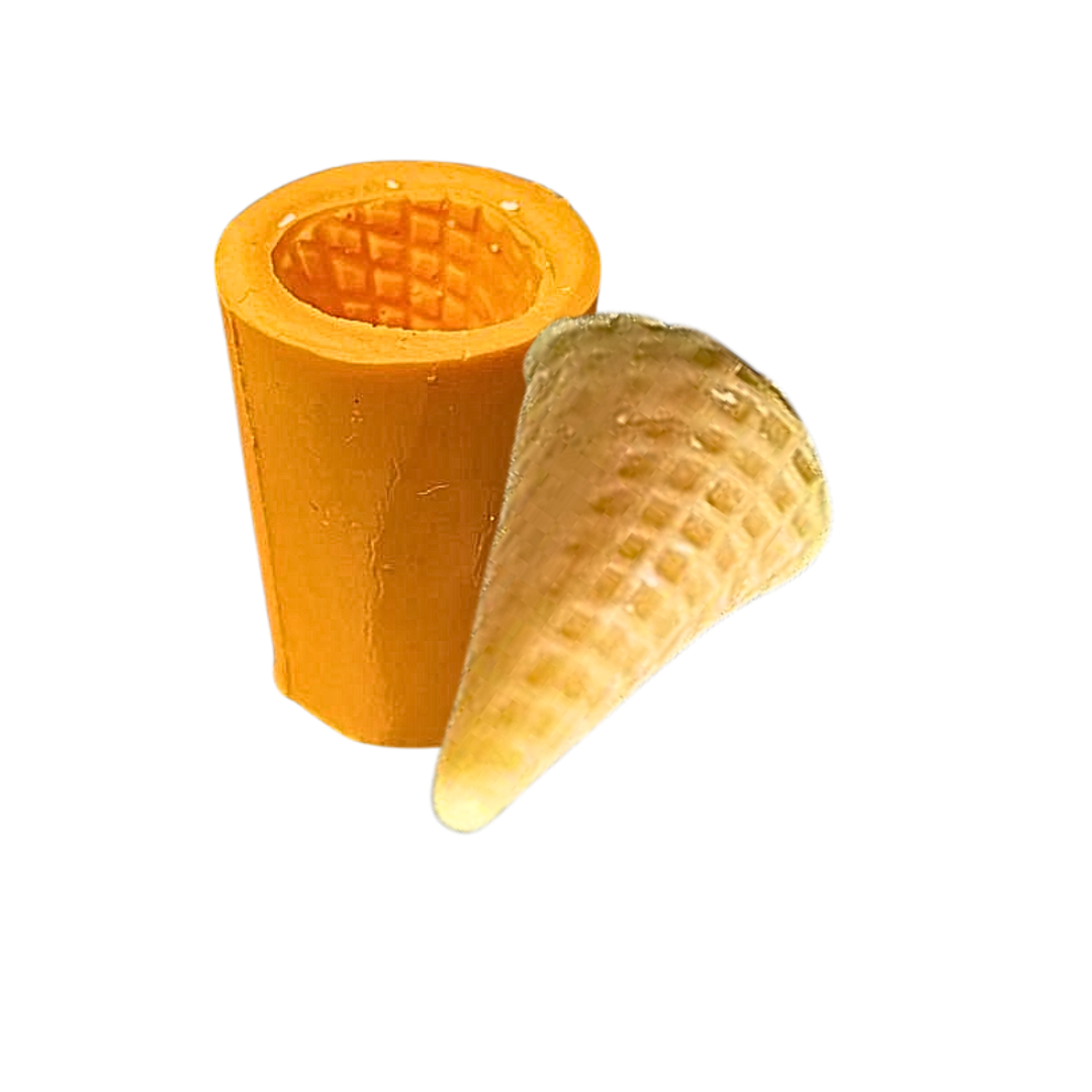 Molde De Silicone Mini Casquinha De Sorvete