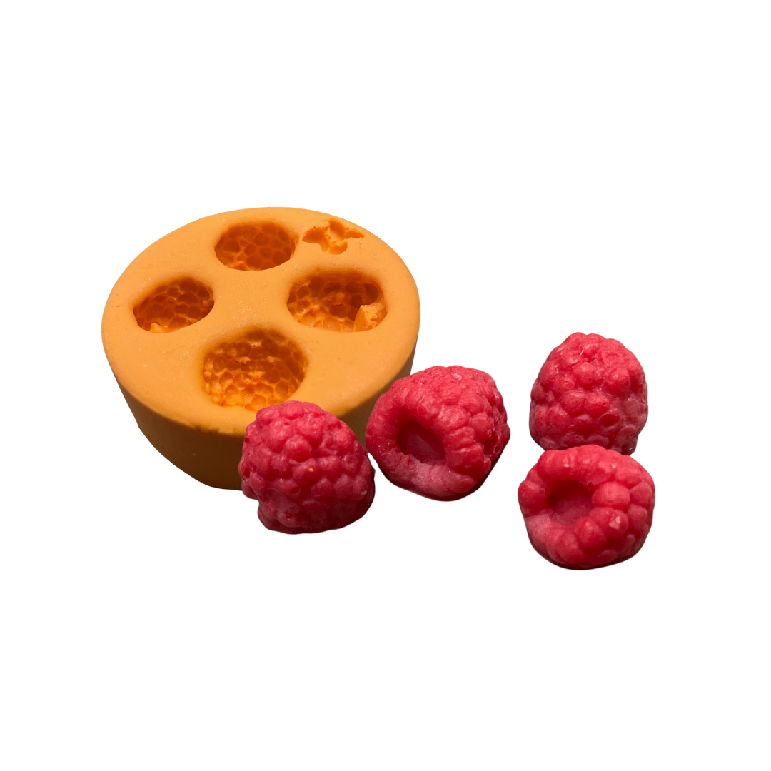 Molde De Silicone Framboesas 4 Cavidades
