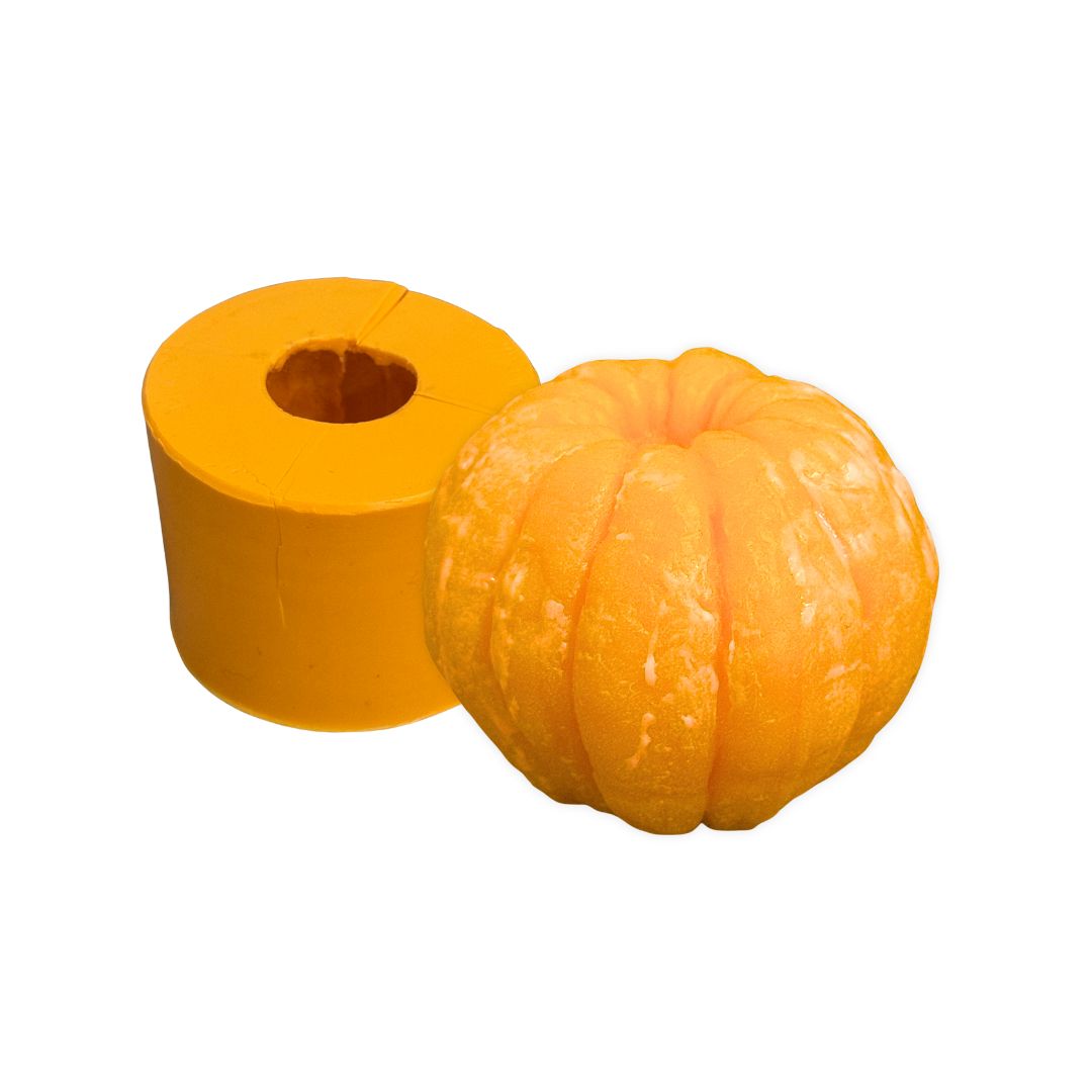 Molde De Silicone Mexerica Sem Casca