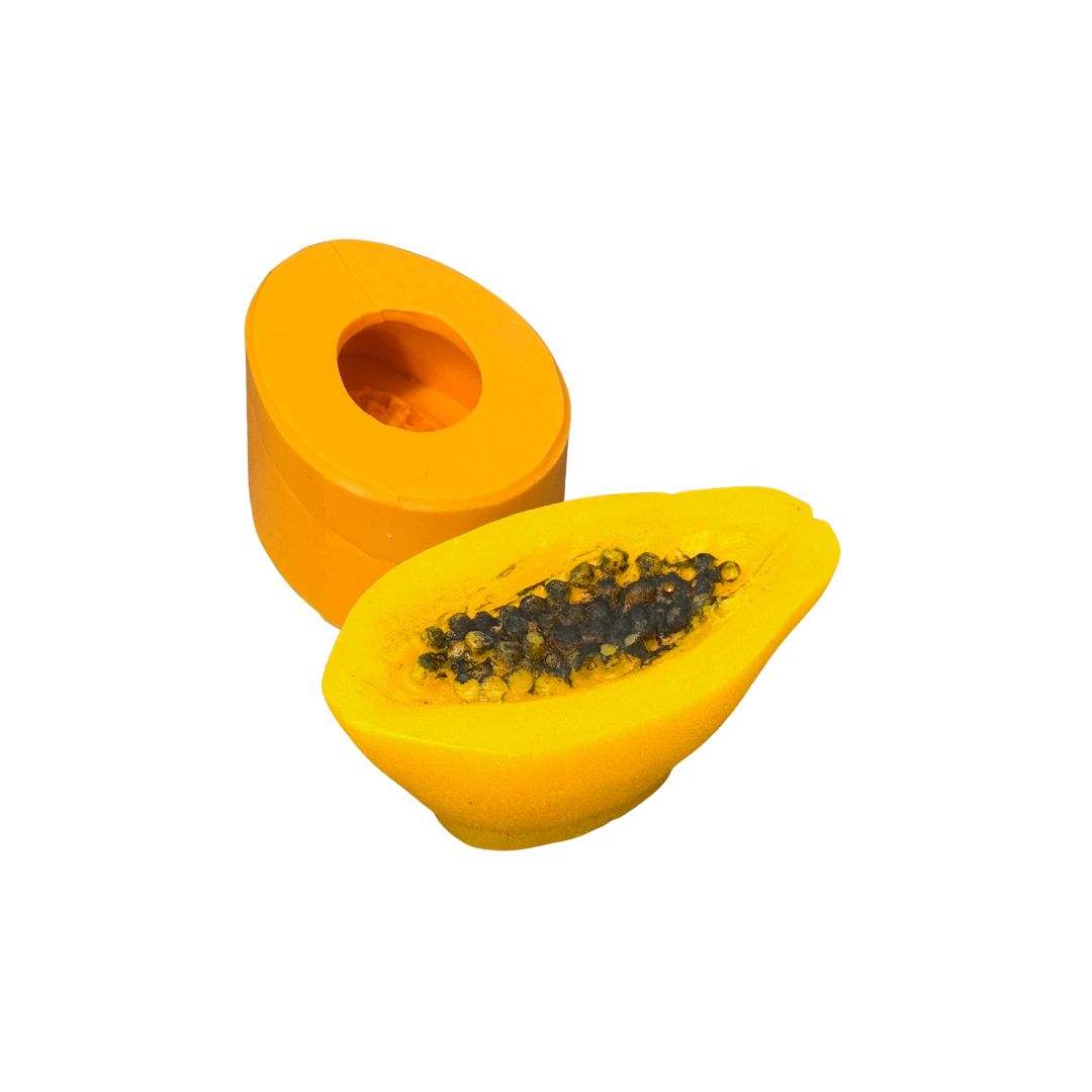 Molde De Silicone Mamão Cortado P