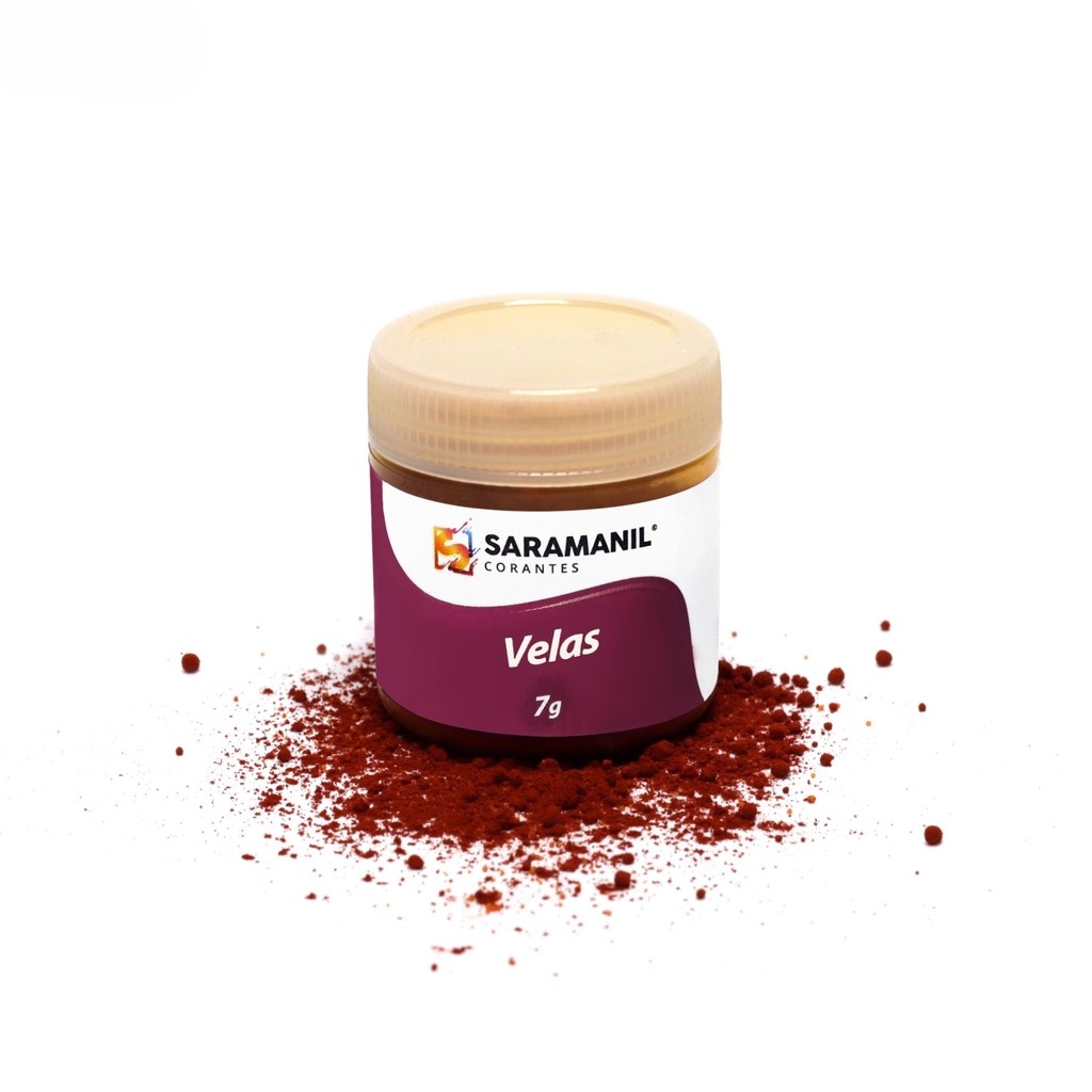 Corante Para Vela Em Pó Marron 7g