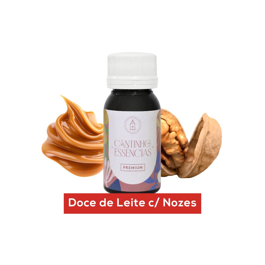 Essência Doce De Leite Com Nozes 30g