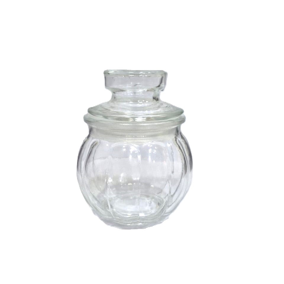 Pote De Vidro Bola Hermético Incolor 150ml