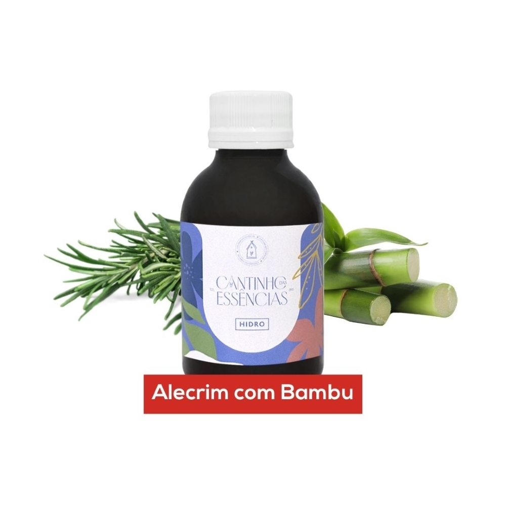 Essência Hidrossolúvel Alecrim Com Bambu 100g